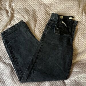 Levi's Gray Baggy Dad Jeans